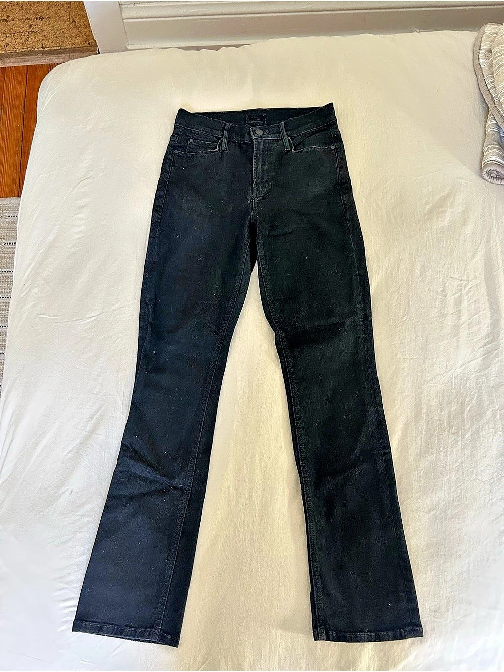 Mother Dazzler Ankle Black, Size 25